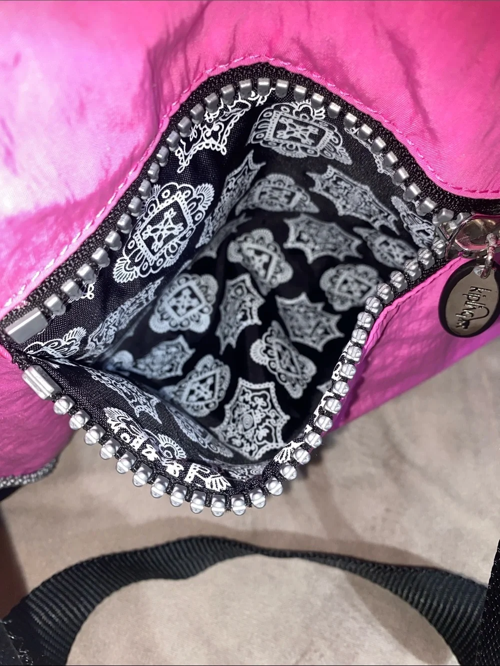 Kipling trim out tote